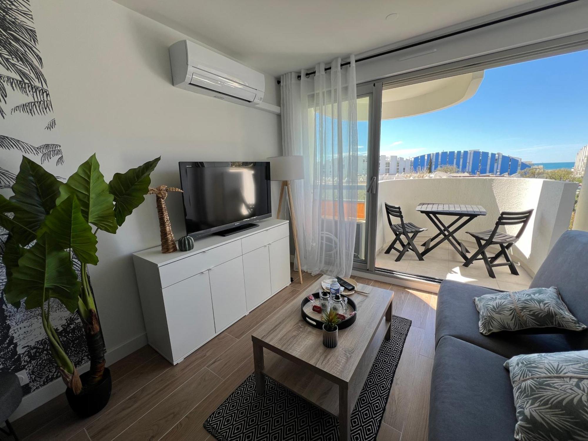Superbe Studio Cabine Vue Mer 3 Etoiles * Λα Γκραντ-Μοτ Εξωτερικό φωτογραφία
